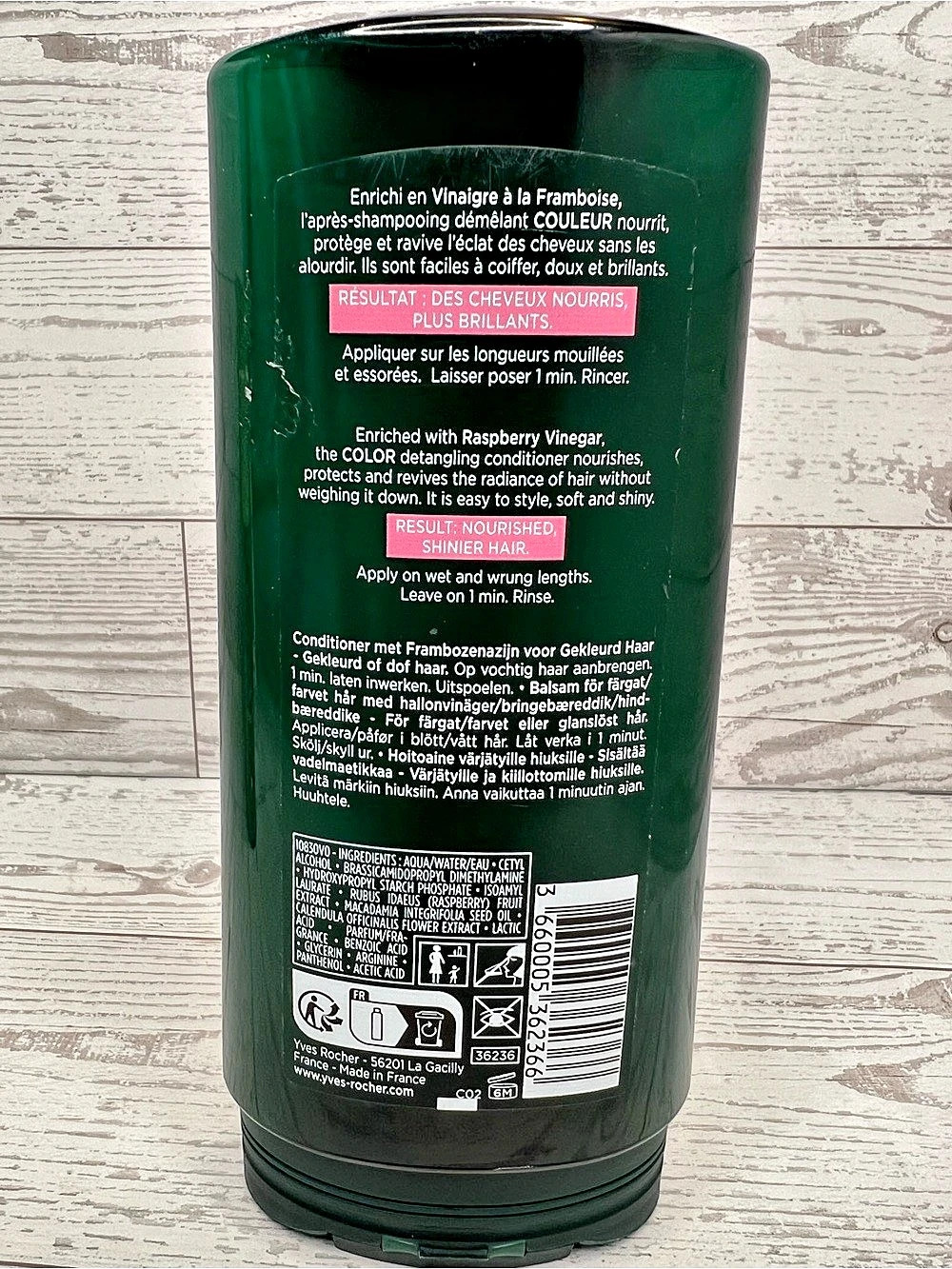 Yves Rocher Color Protection Conditioner with Raspberry Vinegar Raspberry - Picture 4 of 5